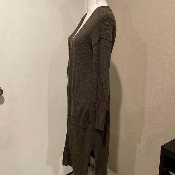 London Kay Long Open Cardigan- XS - Picture 3 of 7